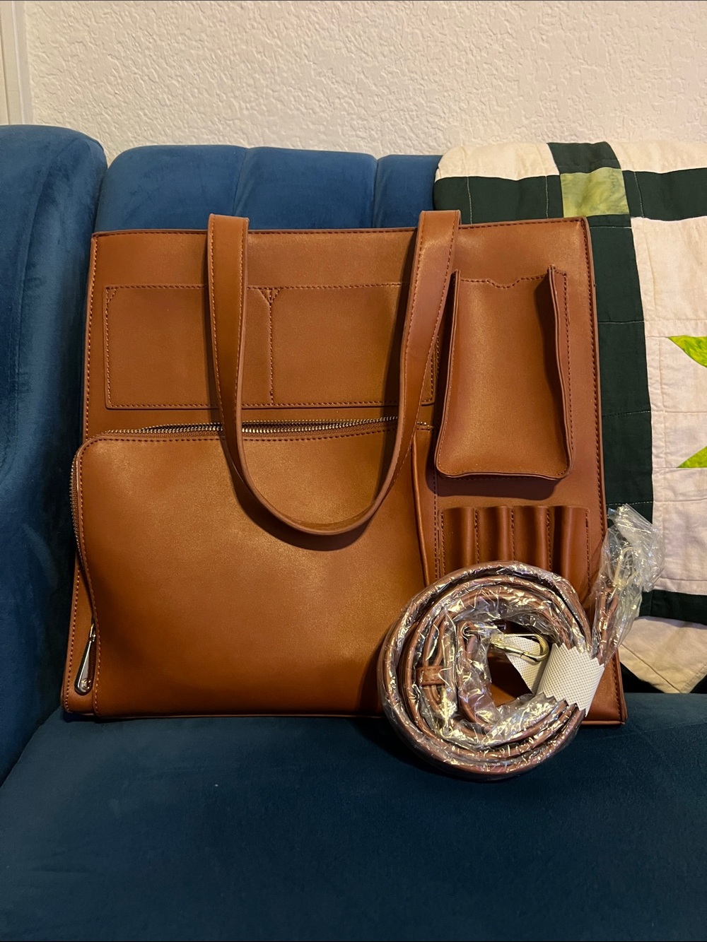 Never used! Chestnut Charming Charlie Bag